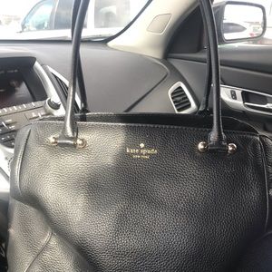 Kate Spade black leather purse